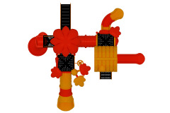 Orman Temalı Oyun Grubu C-300 PRK-303 | Temalı Metal Oyun Grupları | Erse Kent Mobilyaları